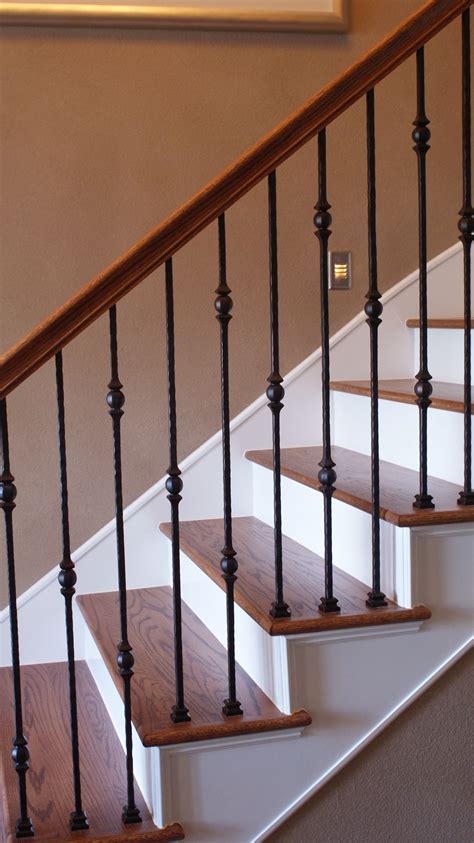 how to install metal stair railing